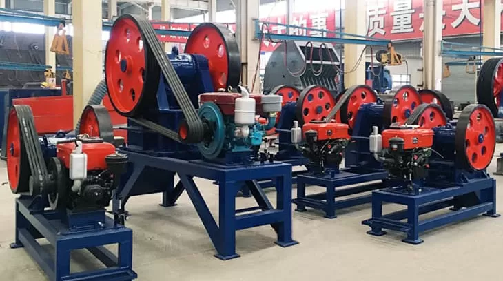 diesel jaw crusher