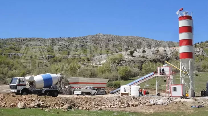Dry Mix Concrete Batching Plants